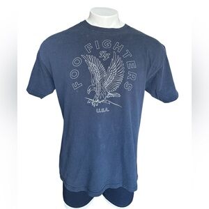 FOO FIGHTERS USA 2018 Black T Shirt Mens Size L